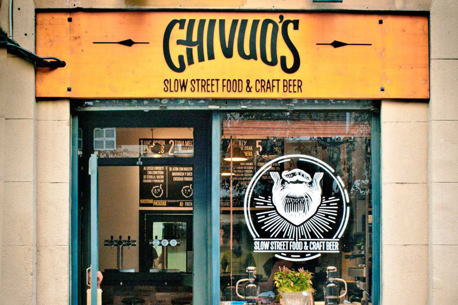 Chivuo's slow street food and craft beer barcelona